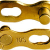 KMC Fahrradkette MISSING LINK 10R Gold 5.88mm