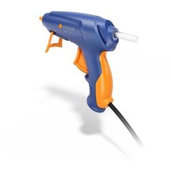 Steinel Heißklebepistole Gluematic 1007-lt – funktioniert bei niedriger Temperatur – für Kinder geeignet – inkl. 6 Klebestifte