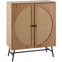 Wandschrank aus lebendiger Eiche