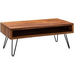 Couchtisch br Wohnling Sheesham