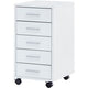 Mobiler Schubladenschrank mit Wohnfläche 33x63x38 cm