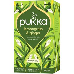 Tee-Pukka-Catering Zitronengras, Ingwer