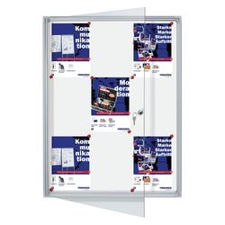 Abschließbares Notizbrett Franken FSA9 9 x A4, nicht magnetisch