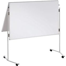 Faltbares Whiteboard Franken freistehend 1200 mm x 1500 mm