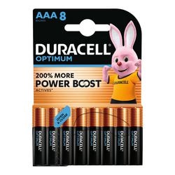 Batterien Duracell Optimum AAA 8 Stück