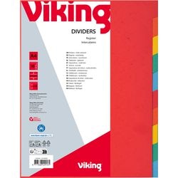 Registerblätter Viking 2010vkse 10 Registerblätter A4 18 Löcher Manila