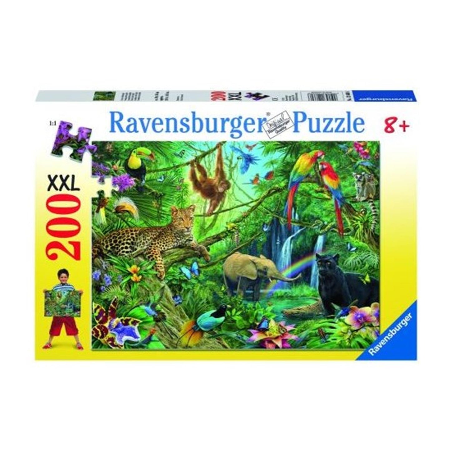 Ravensburger Dieren im Dschungel, 200st. Xxl