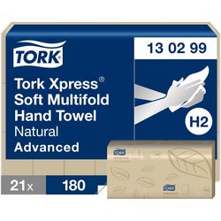 Handtuch Tork 130299 braun