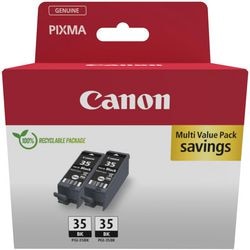 Canon Tintenpatrone 1509b012 Original Duopack Nr. pgi-35bk schwarz