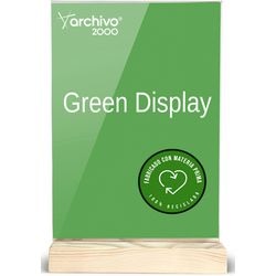 Plattenhalter Archivo 2000 15904m1 tp tt Holz, PS (Polystyrol) transparent