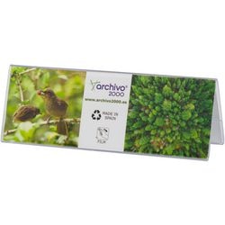 Tisch-Namensschild Archivo 2000 10405 CS TP PS (Polystyrol) transparent