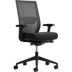 Bürostuhl Bisley bisen1335zw schwarz höhenverstellbar