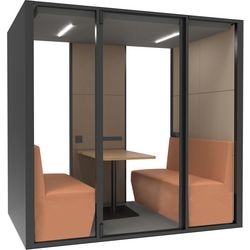 Abi Acoustic Office CNE Schenkburg SOS-2.0-SPR-Pod-L-Zw Schwarz