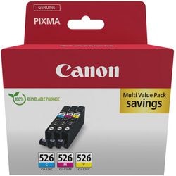 Tintenpatrone Canon 4541b018 526 Cyan, Gelb, Magenta