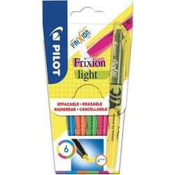 Pilot Frixion Light – Textmarker – 6 Farben in einer Box