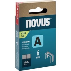 Heftklammern Novus 042-0773 Silber