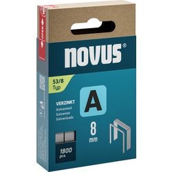 Heftklammern Novus 042-0774 Silber