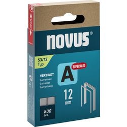 Heftklammern Novus 042-0780 Silber