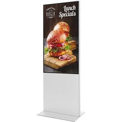Digitale Tafel, weiße Showdown-Smart-Line