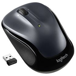 Logitech Logitech 910-006812 M325S Wireless Maus, Ambideextrous, optisch, HF Wireless, 1000 DPI, Schwarz