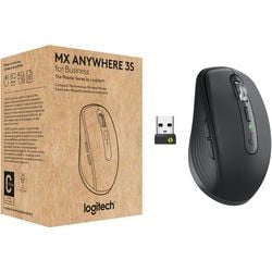 Kabellose Maus Logitech MX überall grau 100,5 mm x 65 mm x 34,4 mm