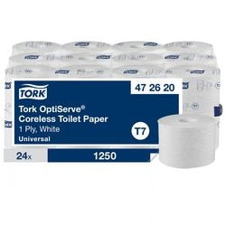 Tork Optiserve Toilettenpapier 1 Schicht ohne Kern 472620