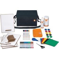 Nobo Whiteboard-Zubehörset in Tragetasche – Grau