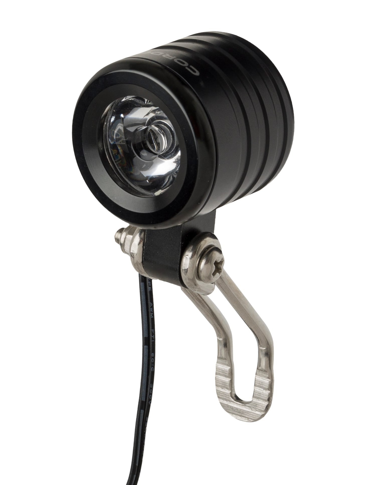 Cordo-Scheinwerfer-Frontlampe Procyon E-Bike 6 VDC Kronenschraube