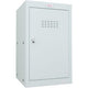 Phoenix Kleiderschrank 1 Tür Schlüsselschloss 400 x 400 x 665 mm grau