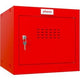 Phoenix Kleiderschrank 1 Tür Schlüsselschloss 400 x 400 x 365 mm rot
