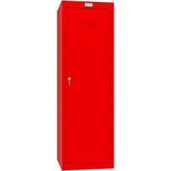 Phoenix Kleiderschrank 1 Tür Schlüsselschloss 400 x 400 x 1.265 mm rot