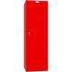 Phoenix Kleiderschrank 1 Tür Schlüsselschloss 400 x 400 x 1.265 mm rot