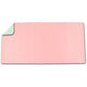 Deflecto Schreibtischunterlage Kunstleder, PVC (Polyvinylchlorid) grün, rosa