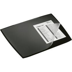 Strapazierfähige Schreibtischunterlage schwarz 590 x 470 mm