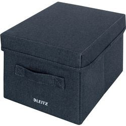 Leitz Stoff-Aufbewahrungsbox mit Deckel klein, 2er-Set