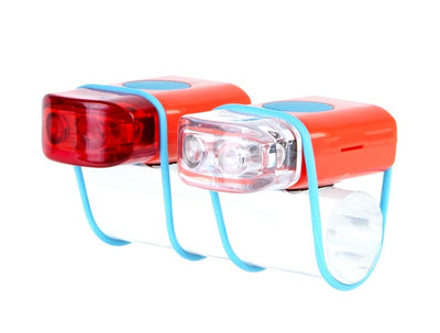 IkziLight LED-Rotlicht-Set Mini Silikon (Hängepackung)