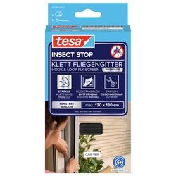 Tesa 1050472 - h l premium win.Fliegengitter1,3x1,3m anthrazit | 8 Stück