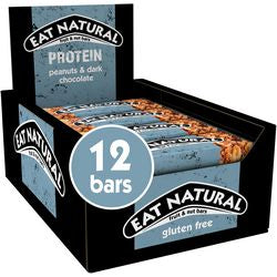 Frühstücksriegel eat natürliche dunkle Schokolade, Erdnuss 40 g 12 Stück
