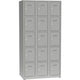 Kleiderschrank a83350.09 graues Metall 500 mm x 900 mm x 1800 mm (T x B x H)