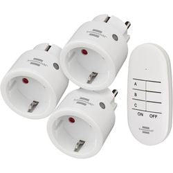 Brennenstuhl Wireless Socket Switch Set 3 Stecker
