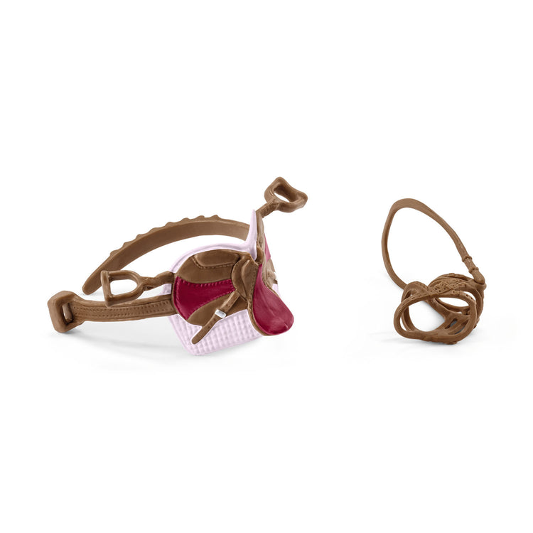 Schleiich Horse Club Sattel und Halster Sofia und Blüte 42490