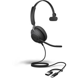 Headset Jabra Evolve2 schwarz 150 mm x 157 mm x 60,5 mm