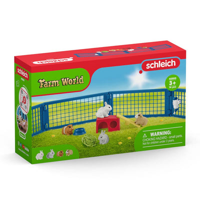 Schleich Farm World Kaninchen Meerschweinchen 42500