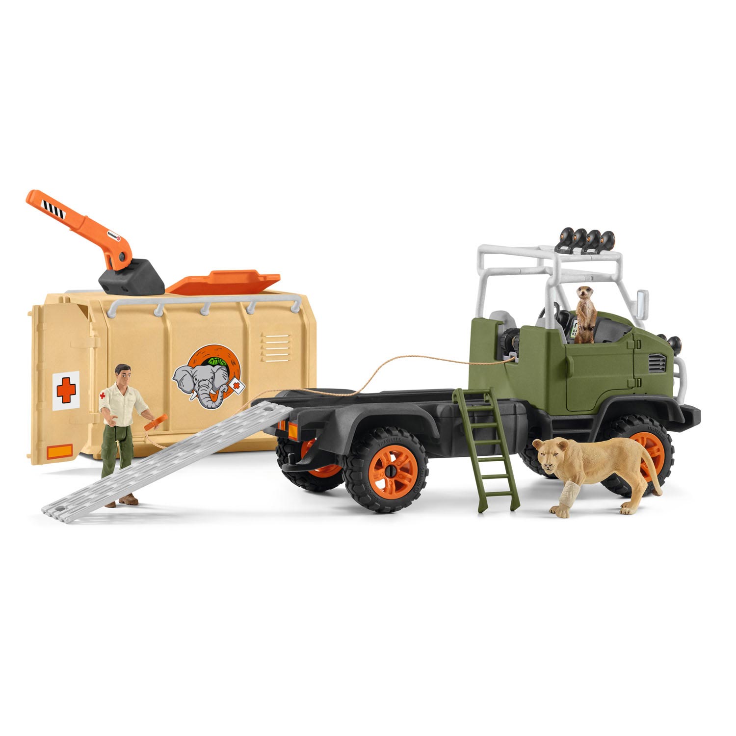 Schlich Wild Life Large Life Car für Tiere 42475