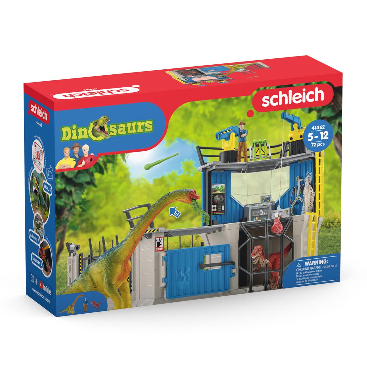 Schleich Dinosaurier Groot Dino Forschungsstation