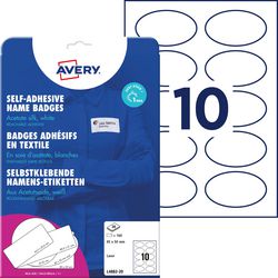 Namensschild-Etiketten Avery Zweckform L4882-20