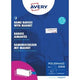 Namensschild Avery Zweckform pol30ma02-20dr