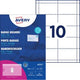 Namensschild Avery Zweckform 4820