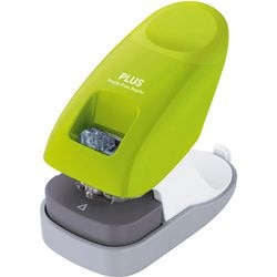 Hefter plus 1 Loch Kunststoff grün
