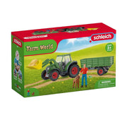 Schleich Farm World Traktor mit Trailer 42608 - afbeelding 2